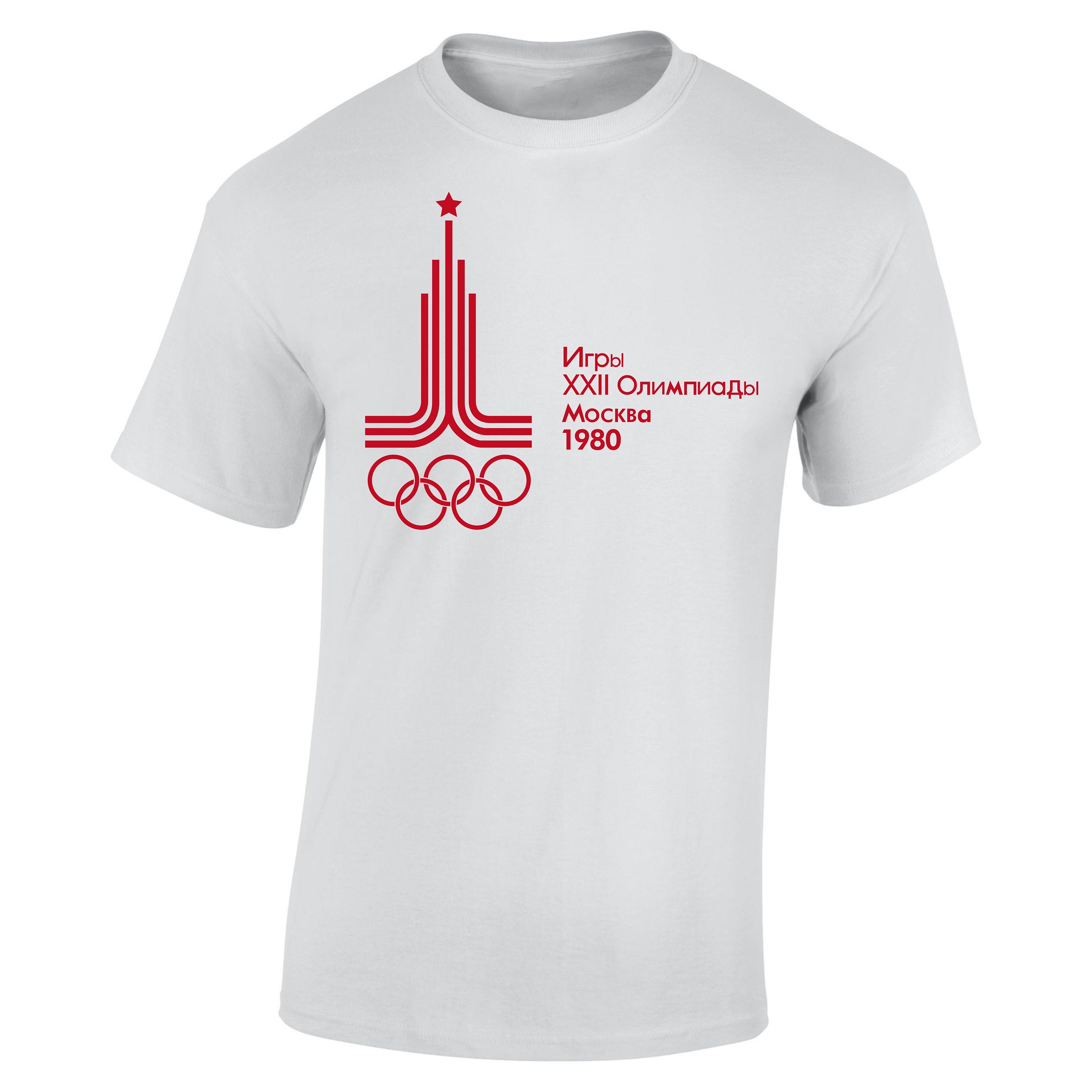 Moscow 1980 T-shirt Olympic Games 