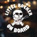 Little Rocker on Board Car Window Sticker Vinyl Decal Rock Music Baby ...