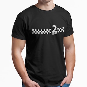 2 TONE T-SHIRT SKA Rude Boy The  Specials Madness 2tone records