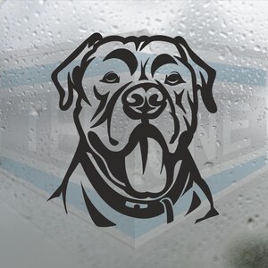 Cane Corso Vinyl Decal Dog Sticker for Car Window Bumper Wall