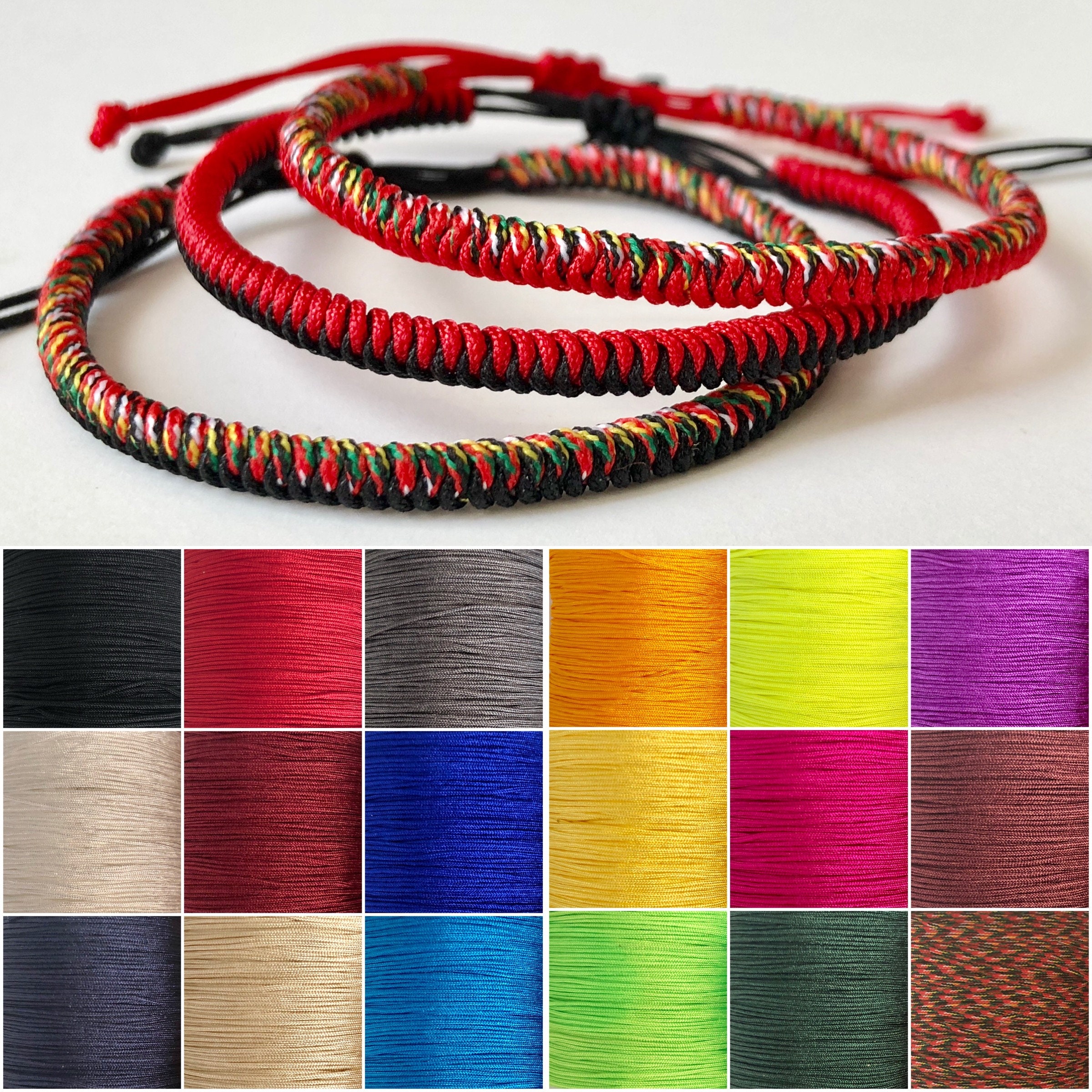 Original Design Tibetan Bracelet Handmade Woven Braided Bracelet Luck…