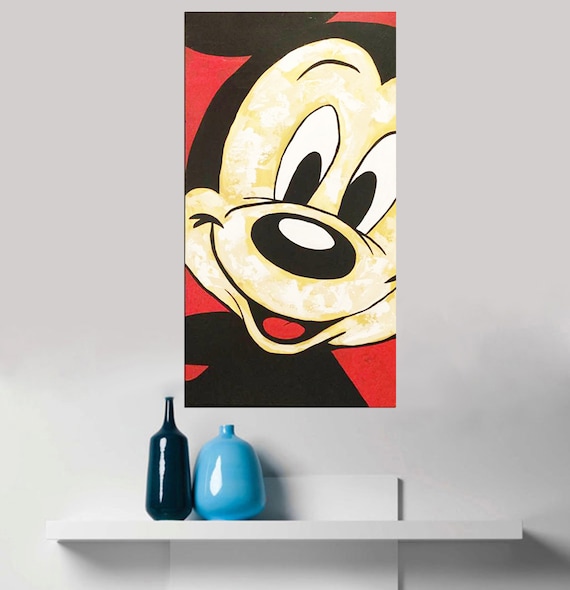 Minnie & Mickey Mouse Love Poster Photographic Paper Kids Room Home Art Decor 12 