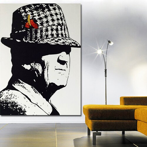 BEAR BRYANT Print, Bear Bryant Alabama, Bear Bryant Large on sale Print Wall Art, Prints Wall Art, Extra Large Wall Art Canvas, Modern Print