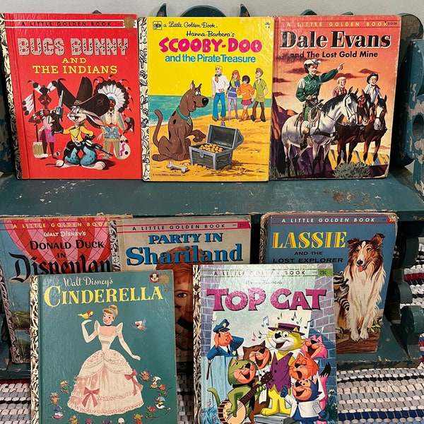 Vintage Little Golden Books Pop Culture