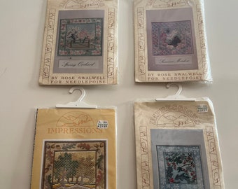 Vintage Rose Swalwell Needlepoint Kits