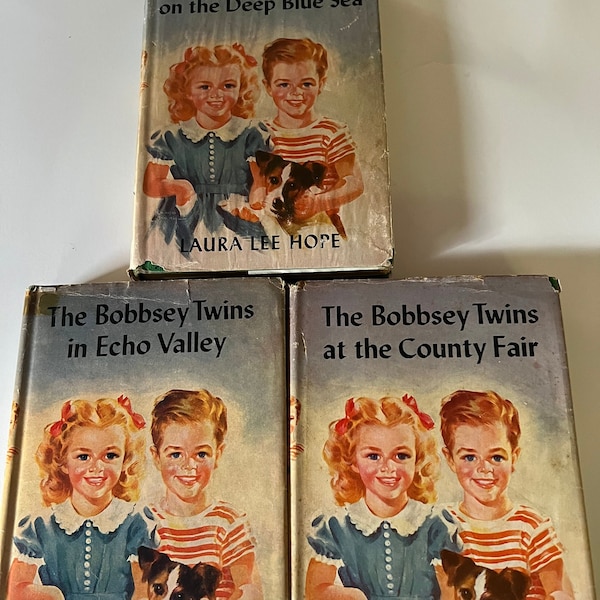 Vintage Bobbsey Twins Books