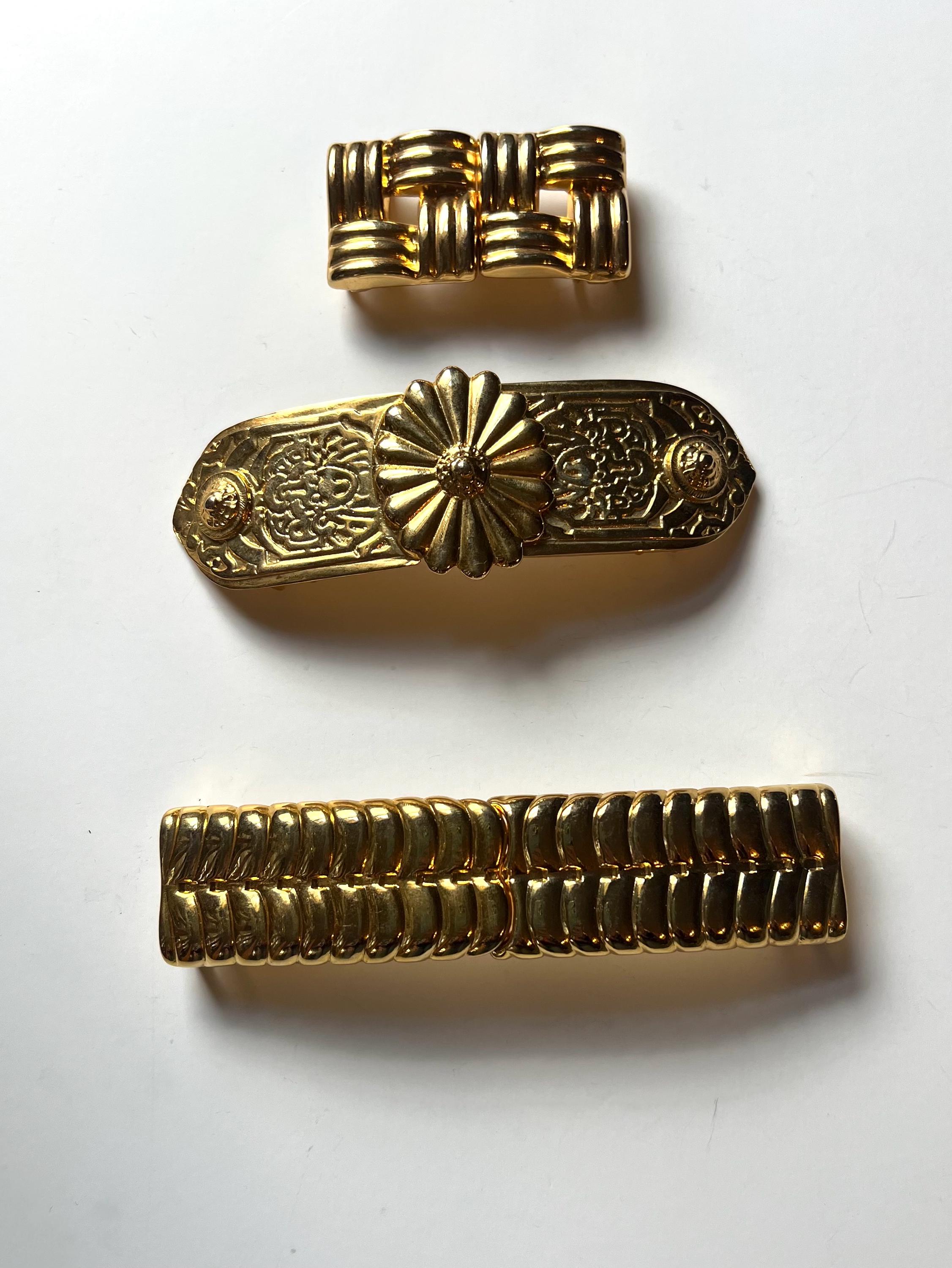 Vintage 80s Luxurious Gold Plated Belt Buckle Gold Plated Vintage Belt Buckles for sale | eBay main image 2