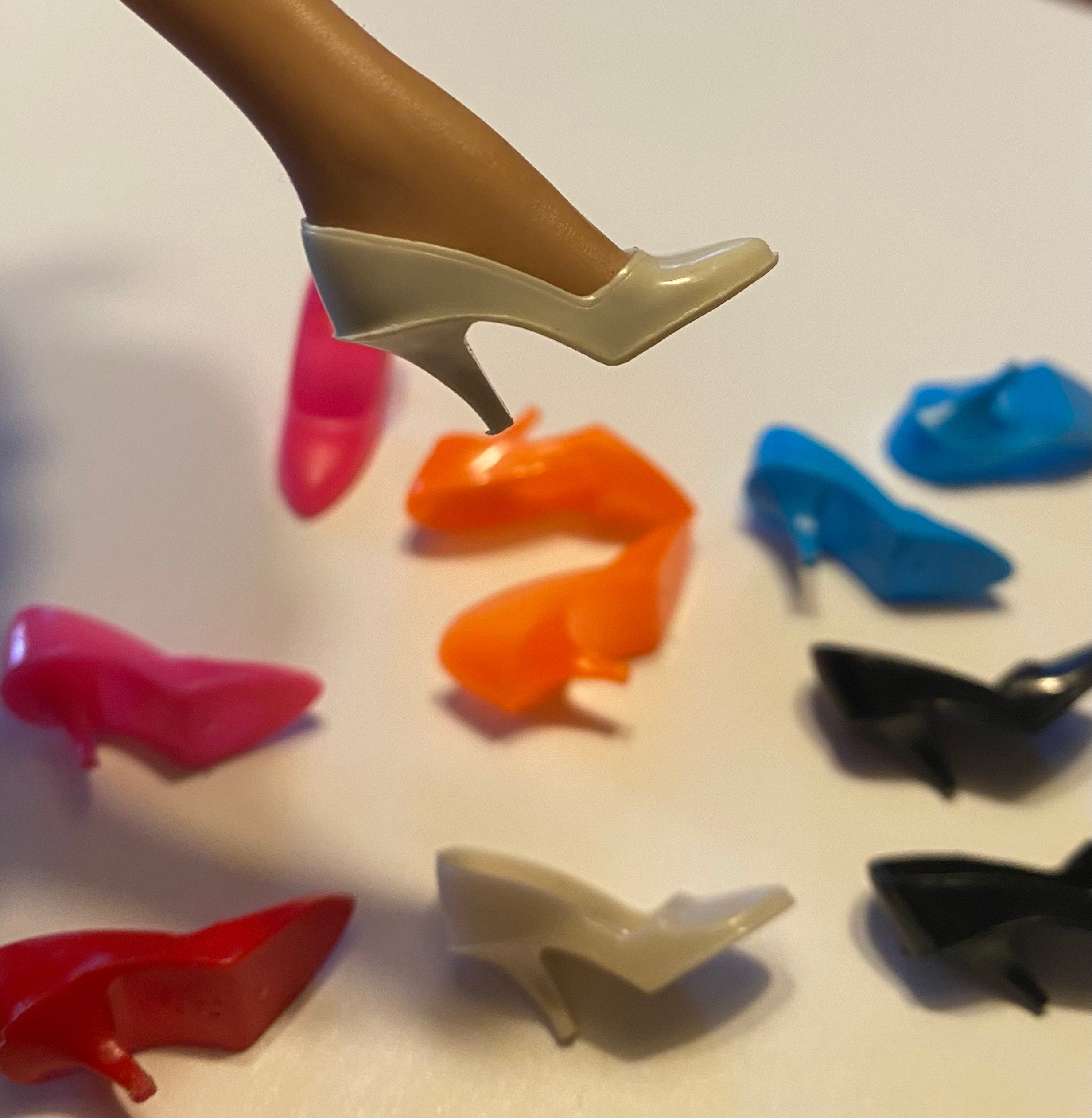 Vintage Mattel Red Barbie Spike High Heels, Japan, 1960's - agrohort.ipb.ac.id