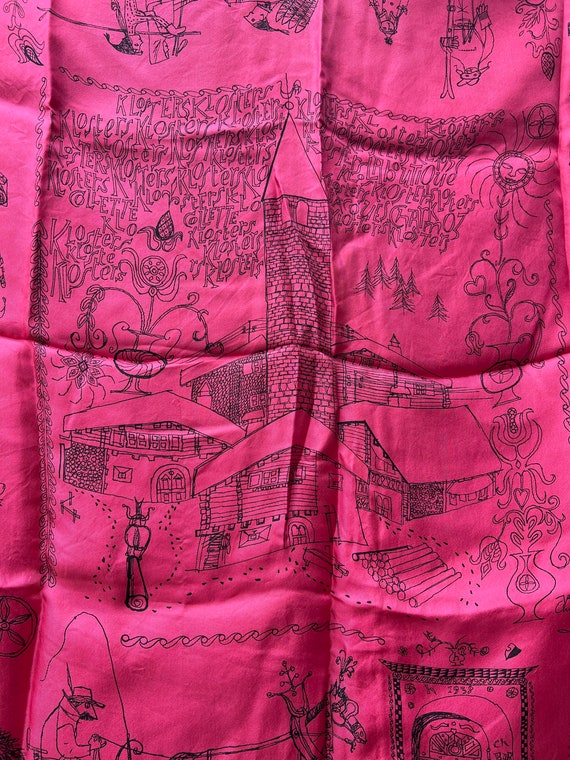 Very Rare Jacques Charmoz Silk Scarf - image 2