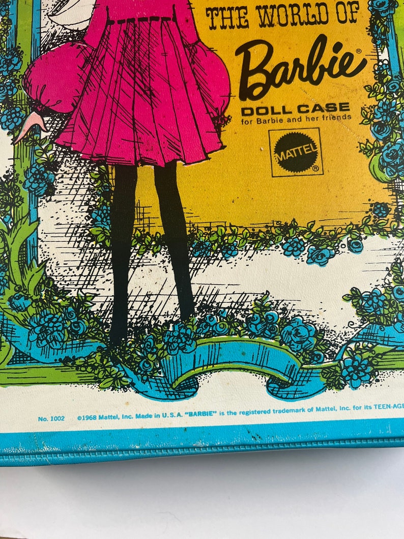Vintage Barbie Doll Case Etsy