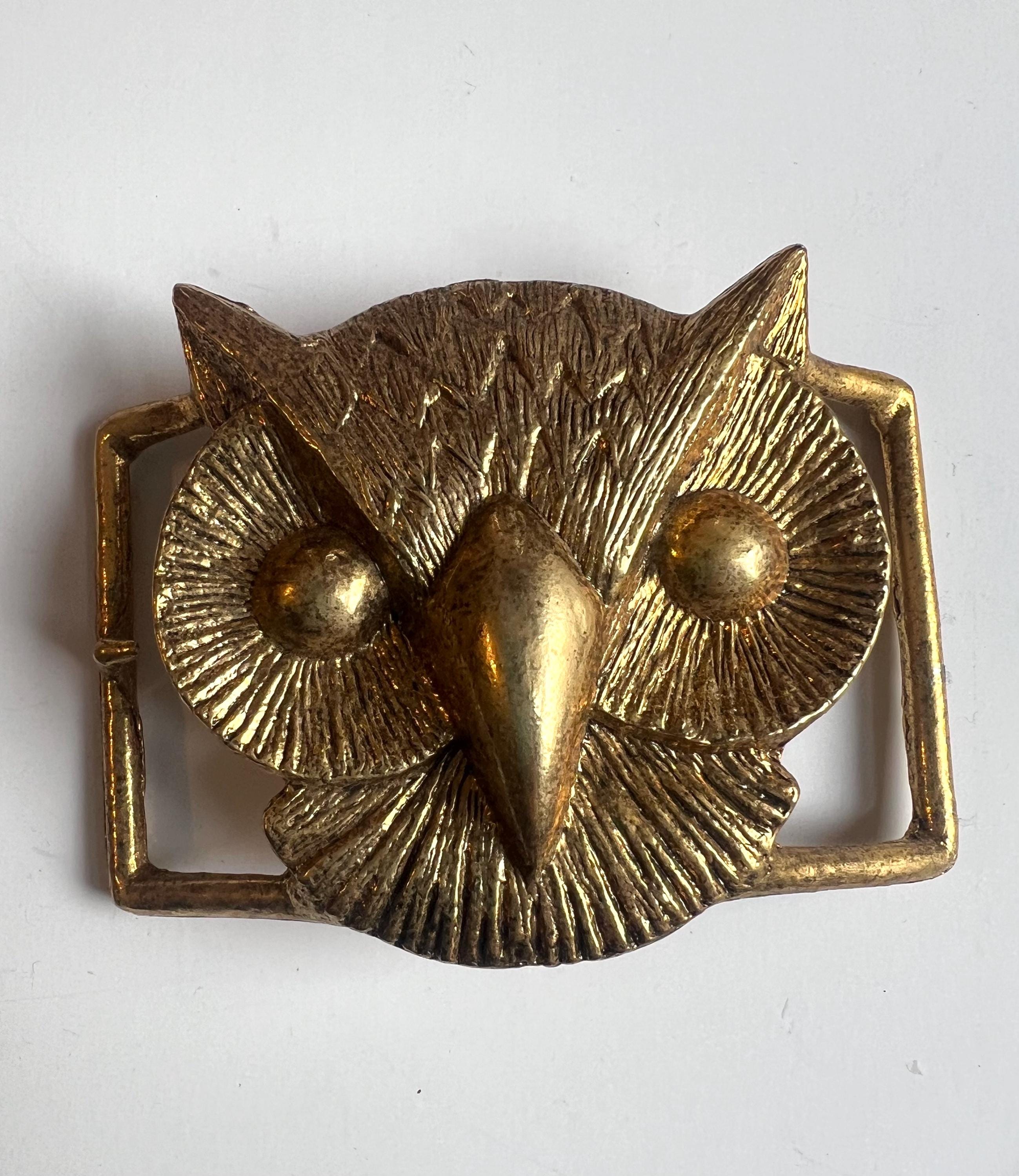 Belt Buckle Owl - Etsy display picture 1