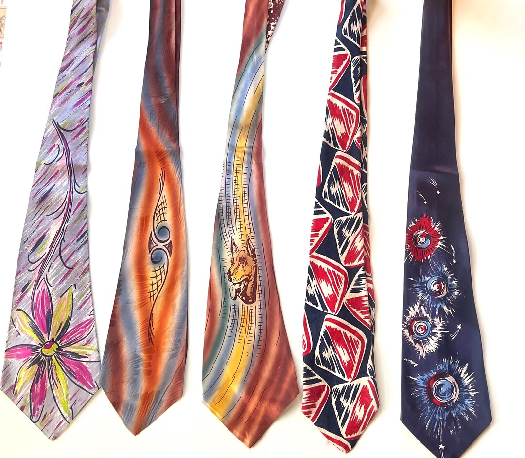 1940's neckties