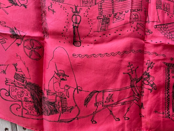 Very Rare Jacques Charmoz Silk Scarf - image 7