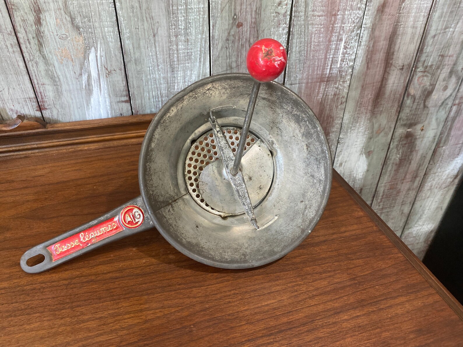 Vintage French Food Mill ALG Etsy
