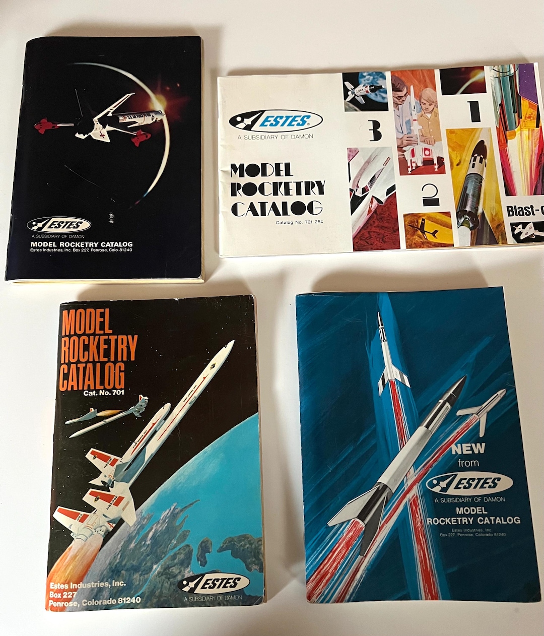 Vintage Estes Model Rocket Catalogs 1970’s - Etsy