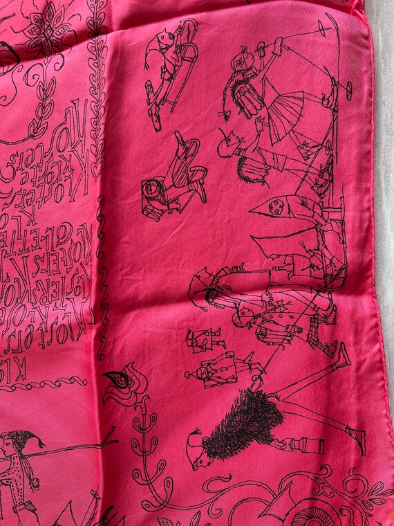 Very Rare Jacques Charmoz Silk Scarf - image 4