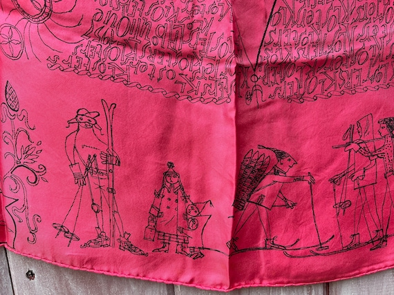 Very Rare Jacques Charmoz Silk Scarf - image 9