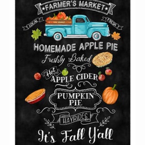 Happy Harvest: Harvest Panel- Timeless Treasures