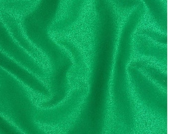 Kona Sheen: Glitter Green- By Robert Kaufman Sold by the Yard