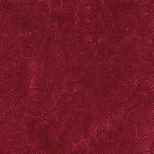 Sail Away: Paprika Swirls- Island Batiks Sold by the Yard