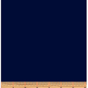 Superior Solids Navy Blue by Benartex Sold By the Yard