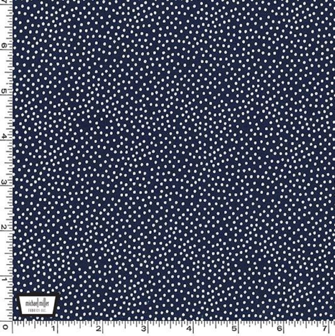 Garden Pindot: Ink- Michael Miller Fabrics Sold by the Yard - Etsy