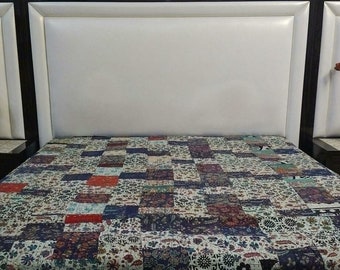 Beautiful handmade kantha quilt