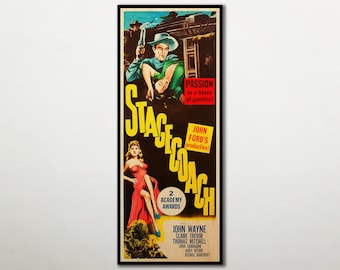 装飾的な 1939 年のアメリカの古典的な西部劇映画「駅馬車」ハリウッド
