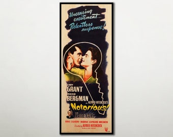 汚名 (1946) ケーリー・グラント イングリッド・バーグマン ヒッチ