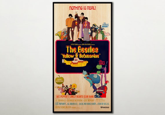 ビートルズ 映画 イエローサブマリン ポスター THE BEATLES ビートルズ