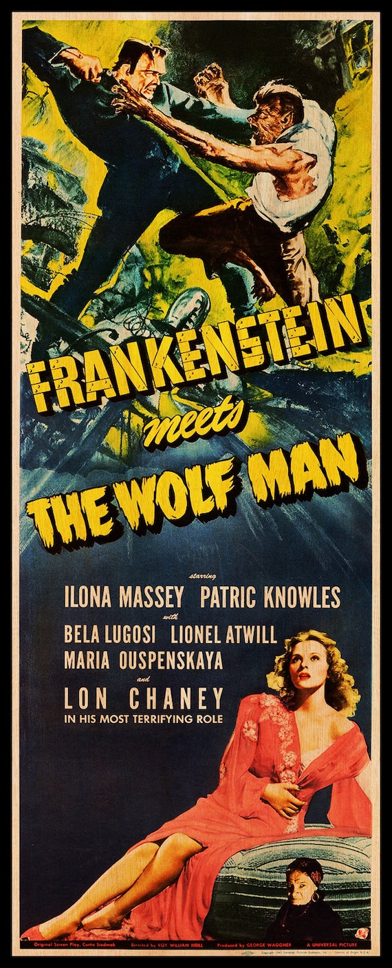 Frankenstein Meets The Wolfman Full Movie Free Frankenstein Meets The Wolfman Poster