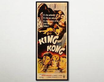 キングコング ヴィンテージ映画ポスター (1933) - Etsy 日本