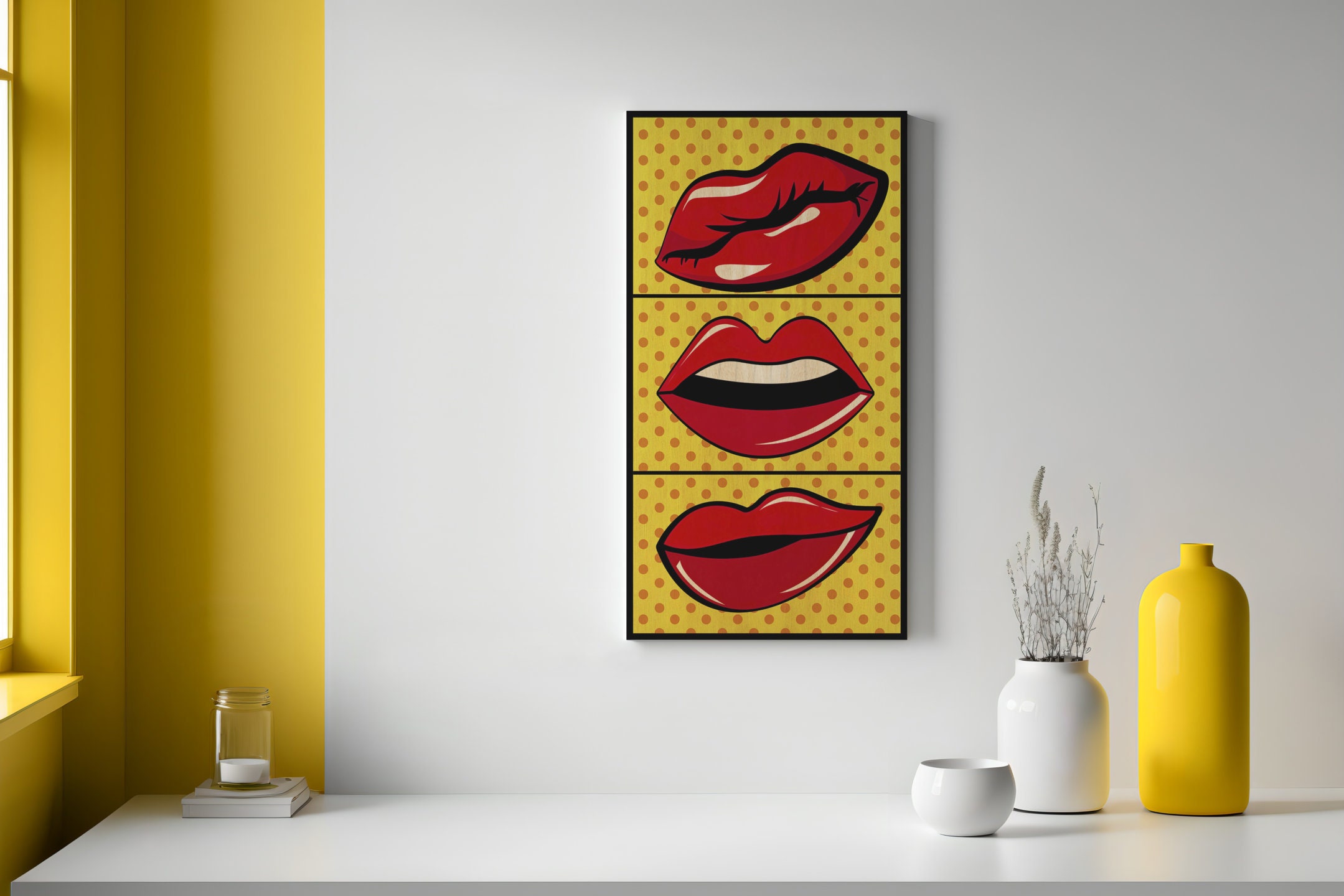 Design Toscano Pop Art Lips Wall Sculpture : Design Toscano Pop Art Lips Wall Sculpture : Home