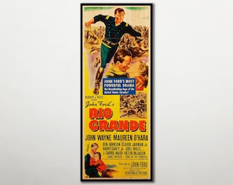 リオ・ブラボー (1959) ジョン・ウェイン カルト西部劇映画ポスター