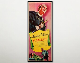 ハムレット 1948 ローレンス・オリヴィエ ビンテージ映画ポスター復刻
