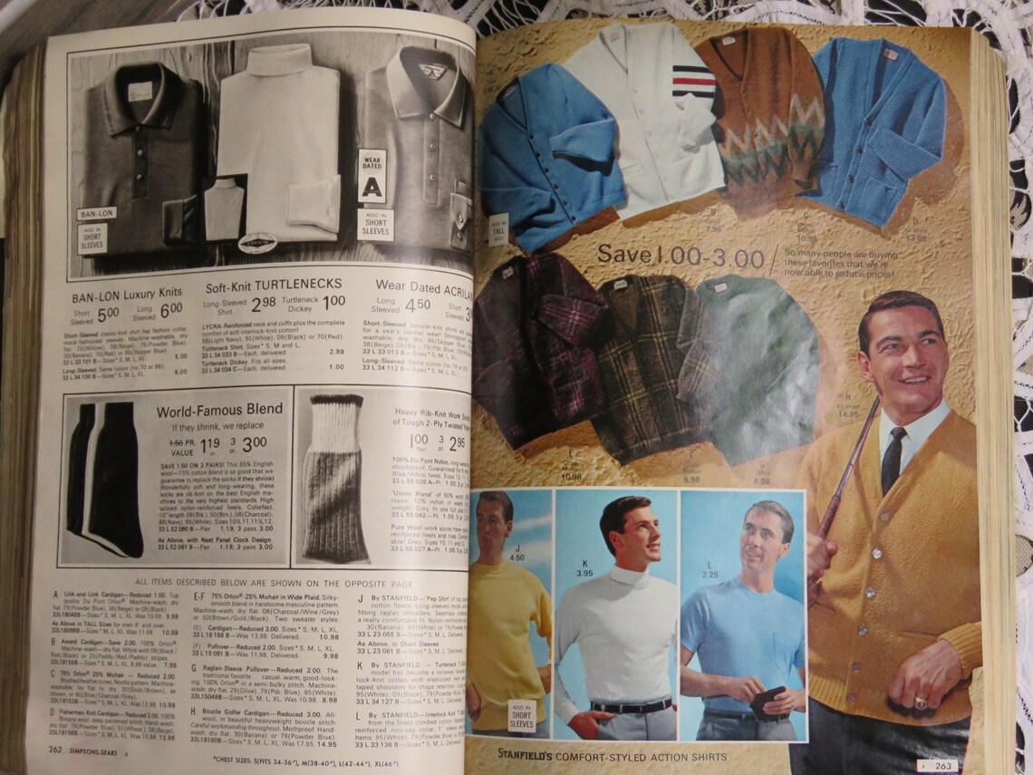 Vintage 1966 Catalogue Simpson-Sears Canada Spring & | Etsy