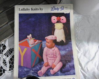 Vintage Baby Knits | Timeless Designs | 1970s Lullaby Knits Pattern Book Vol 39