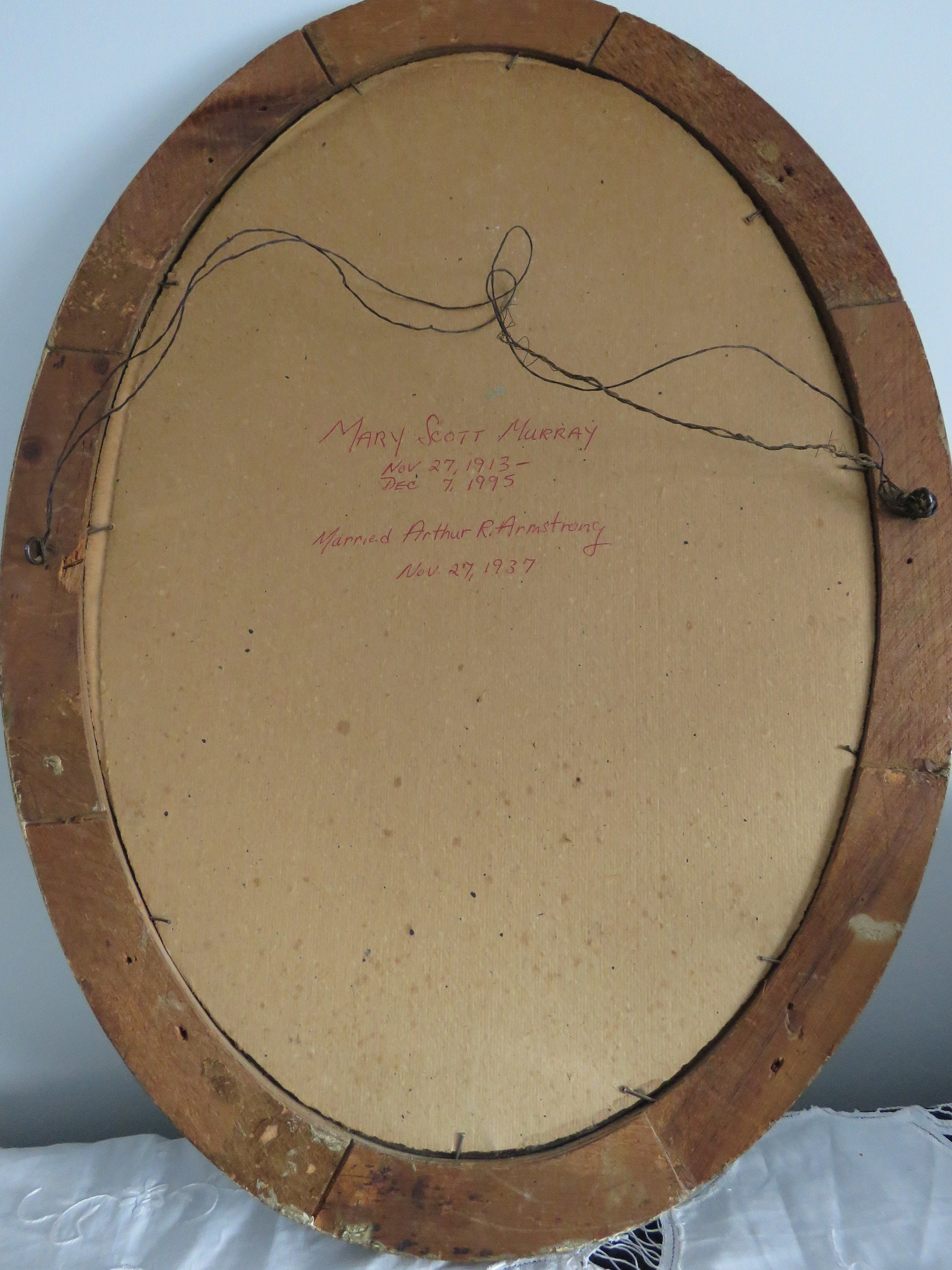 Vintage Convex Glass Picture Frame Bubble Glass Gold Etsy