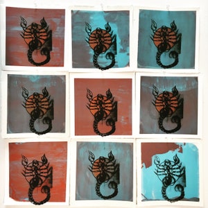 Scorpione Di Rame Etsy Scorpione Di Rame Etsy