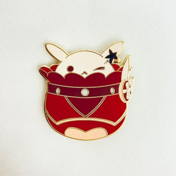 Genshin Impact Hard Enamel Jumpy Dumpty Bomb Klee Pin