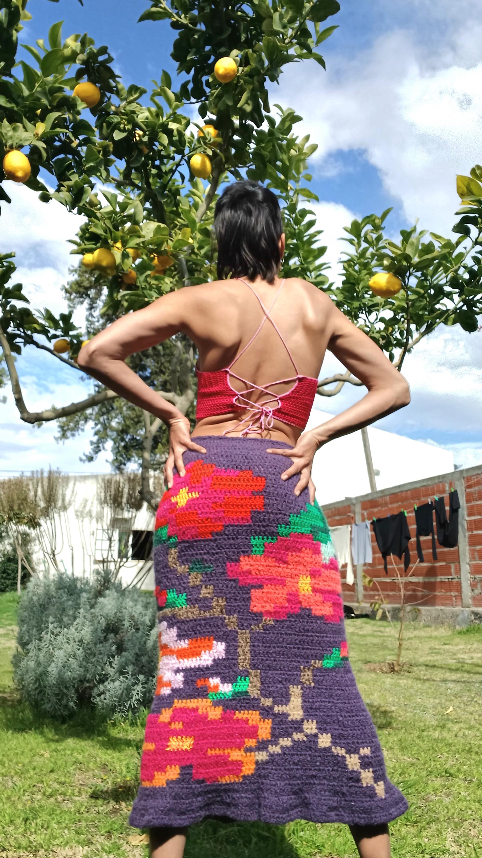 FLORRIE CROCHET SKIRT main image 1