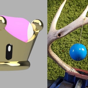 Super Crown + Peach Earrings