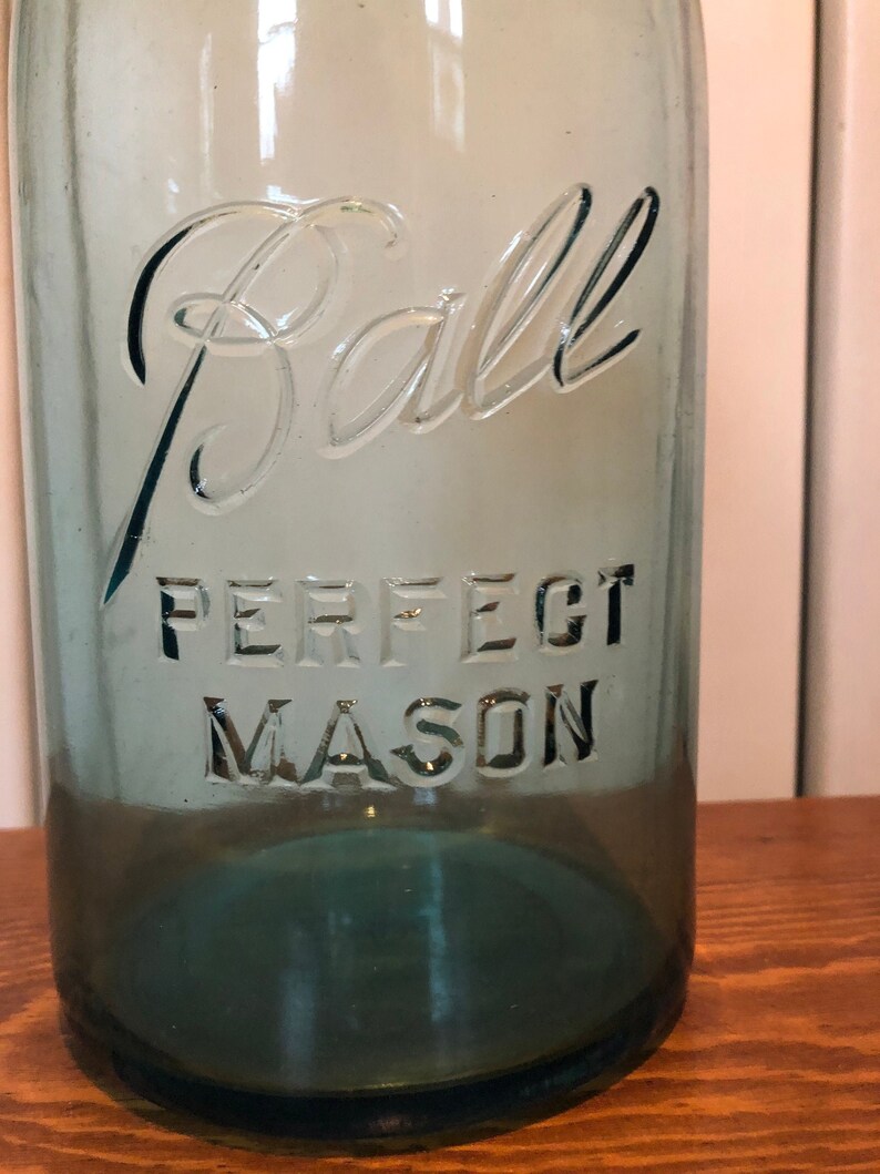 Ball Perfect Mason Jar 4 19231933 Etsy