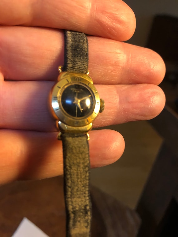 Vintage fond acier inoxydable ladies watch sale