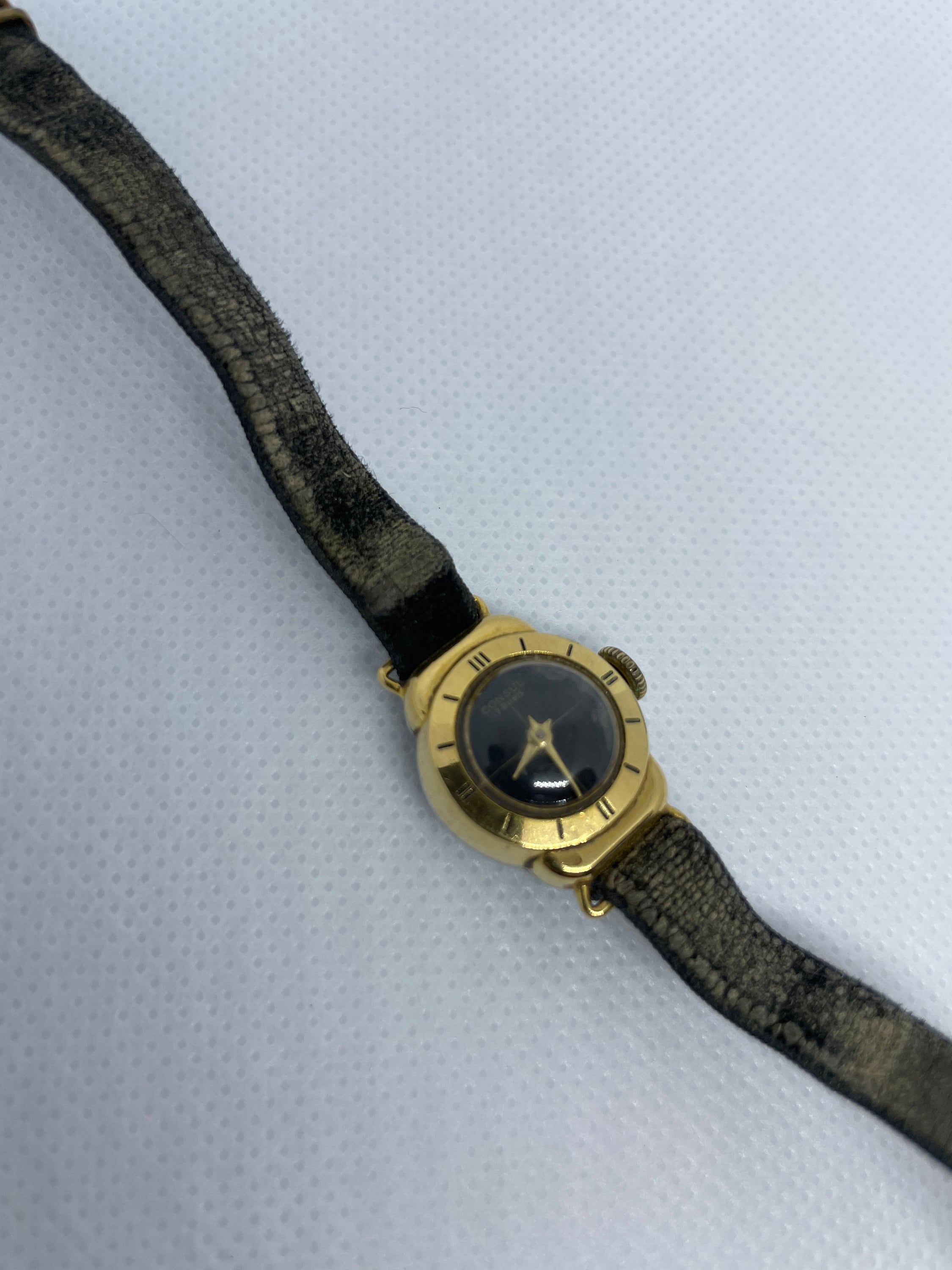 Vintage fond acier inoxydable ladies watch sales