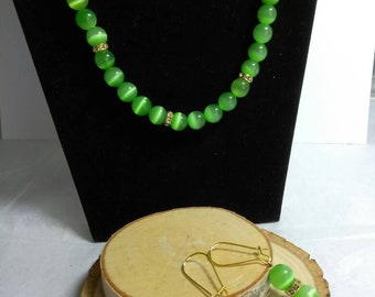 Necklace and earrings set