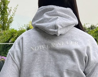 Nu of nooit hoodie