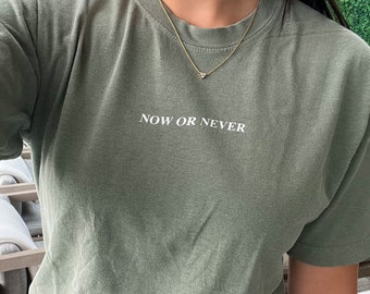 Now or Never Vintage Dyed T-Shirt