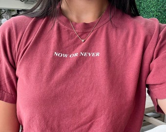 Now or Never Vintage Dyed T-Shirt