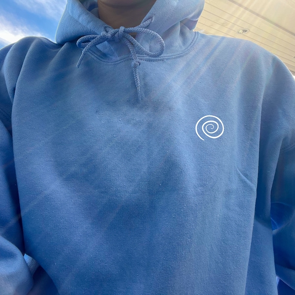 Swirl Minimalist Hoodie